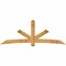 Ekena Millwork Alberta Rough Sawn Timber Gable Bracket, Western Red Cedar, 108"W x 40"H x 6"D x 6"F, 9/12 Pitch GBW108X40X0606ALB00RWR - alternate 1